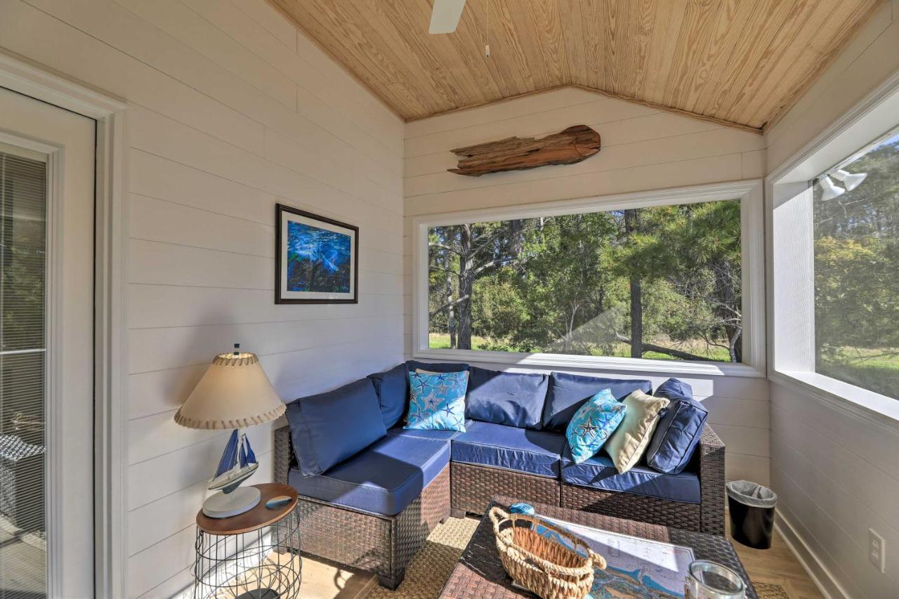 Beaufort Pad With Patio 3 Blocks To Waterfront! エクステリア 写真