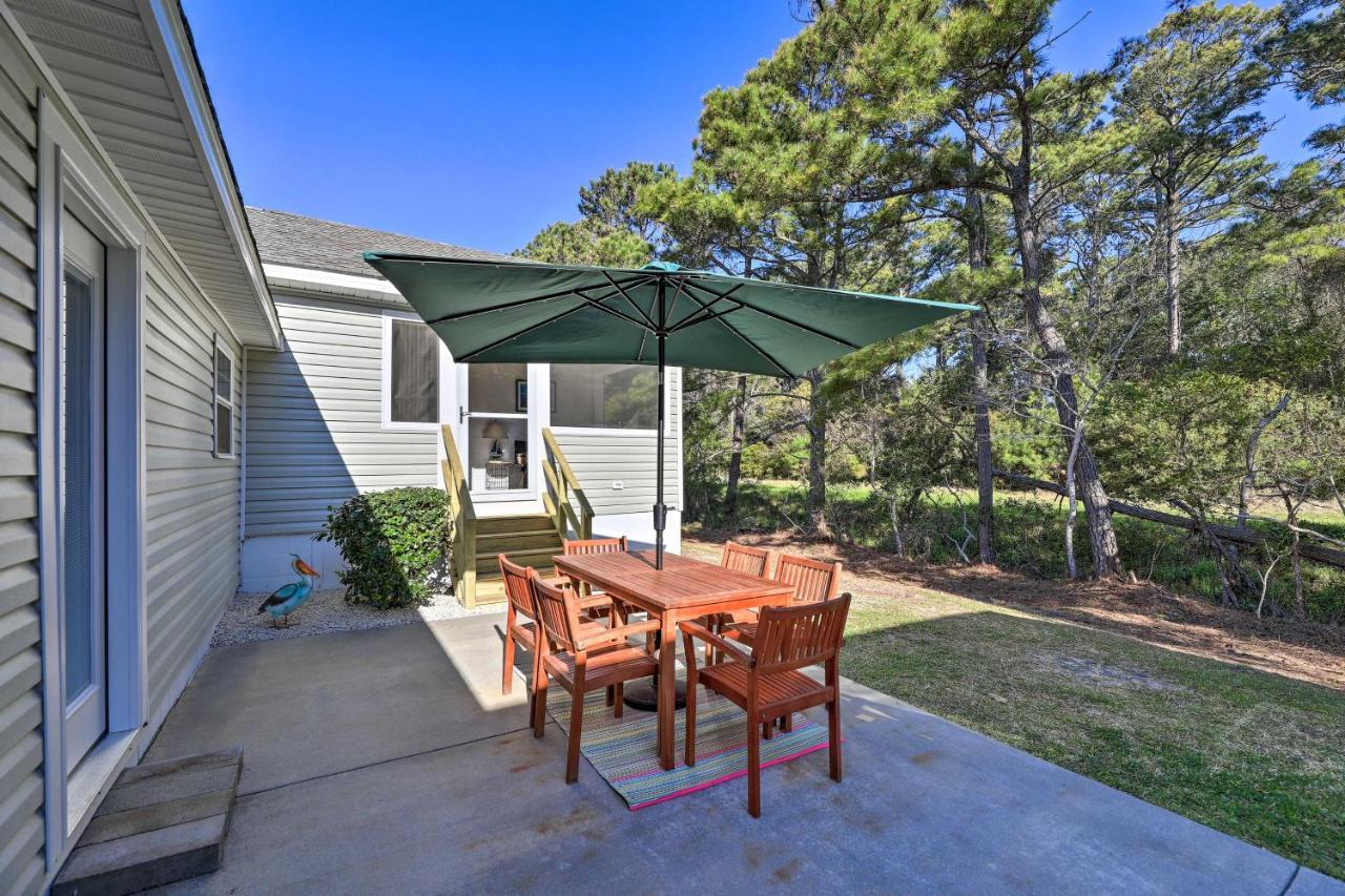 Beaufort Pad With Patio 3 Blocks To Waterfront! エクステリア 写真